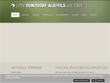 Tablet Screenshot of lpsv-albfils.de